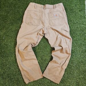 Vintage Y2K 00s Carhartt Men's Beige Work Relaxed Fit